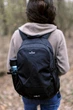 Туристический рюкзак Tribe Daily 43х23-27х14-17 см 22 л Черный (T-IC-0021-black) - изображение 7