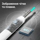 Отоскоп Wi-Fi NK3 Pro Х з HD камерою 1296P для чищення вух — електронний ендоскоп для видалення вушної сірки, розумна вушна паличка з підключенням до смартфона, Білий - изображение 2