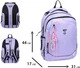 Рюкзак школьный Yes TS-59L Lilac Фиолетовый 44х31х17 см 23.2 л (550407) (5056574461025) - изображение 3