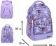 Рюкзак школьный Yes S-117M Smiley World Anime Фиолетовый 39х26х14 см 14.2 л (550383) (5056574460783) - изображение 3