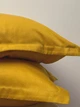Комплект постільної білизни Cozy класичний медовий Двоспальний 180*200 см простирадло на резинці - зображення 7