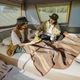 Палатка четырехместная Naturehike Cape Series 5.2 CNK2450WS037, серо-коричневая - изображение 6