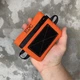 EDC гаманець помаранчевий 10×12 см з велкро панеллю - изображение 3