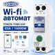 Розумний Wi-Fi автоматичний вимикач TOMZN TOB9-VAP 1P 63А DIN Tuya/SmartLife - зображення 1