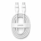Кабель Anker Ultra-Soft USB Type-C to USB-C 240W PD 1.8м Білий - зображення 1