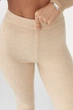 Жіночі трикотажні лосини Lurex Бежевий One Size (155) - зображення 4