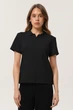 Женское поло vers.1 Black XL - изображение 1
