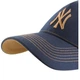 Кепка MVP 47 Brand NEW YORK YANKEES CONTRAST STIT Темно-синій One Size (CONDT17GWS-NY) - зображення 3