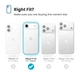 Чехол Speck Presidio2 Grip для iPhone 17 Air Deep Sea / Silver Metallic / Spell Blue with MagSafe (150967-3261) - изображение 6