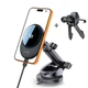 Автодержатель Tech-Protect V21 Magnetic с беспроводной зарядкой 25W Qi2.2 Black with MagSafe (5906302392902) - изображение 2