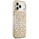 Чохол Guess Leopard Glitter для iPhone 17 Pro Max Brown with MagSafe (GUHMP17XHLEGTGLW) - зображення 4