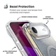 Чехол Speck Presidio Lux для iPhone 17 Air Hyper Mirror Glitter / Silver Metallic with MagSafe (151019-3274) - изображение 4