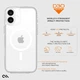 Чехол Case-Mate Tough D3O для iPhone 16 Plus Clear with MagSafe (CM054370) - изображение 12