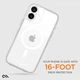 Чехол Case-Mate Tough D3O для iPhone 16 Plus Clear with MagSafe (CM054370) - изображение 13