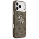 Чохол Guess 4G Big 4G Classic Logo для iPhone 17 Pro Max Brown Silver (GUHCP17XP4G4SMCW) - зображення 4