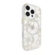 Чехол Case-Mate Floral Gems для iPhone 16 Pro Gold with MagSafe (CM054416) - изображение 3