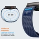 Ремінець Spigen Athlex Air 2 для Apple Watch Ultra 3/2/1 49 mm | Series 11/10 46 mm | Series 9/8/7/6/5/4/SE 45 mm | 44 mm Active Navy Blue (AMP10608) - зображення 7