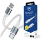 Кабель 3mk Hyper Cable N-Series USB-C to USB-C 1m White (5903108680219) - изображение 1