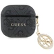 Чохол для навушників Guess 4G Strass Charm для AirPods 4 Black (GUA4P4E4CDK) - зображення 1