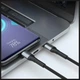Кабель 3MK Hyper Cable N-SERIES USB-A to USB-C 1m 9V/2A 18W QC 3.0 Black (5903108680318) - изображение 3