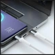 Кабель 3mk Hyper Cable N-Series USB-A to USB-C 1m 18W White (5903108680370) - изображение 3