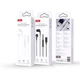 Навушники XO EP83 Crystal-Clear Calls Lightning for iPhone Bluetooth Вакуумні Black - зображення 2