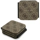 Бездротова зарядка Guess 4G 15W 3в1 Brown with MagSafe (GUFWC4GEMW) - зображення 1