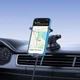 Автотримач Baseus Stable з бездротовою зарядкою 15W гравітаційний з присоскою чорний (6932172662615) - зображення 9