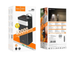 Батарея мобільна HOCO J86 Powermaster PD20W+QC+LCD+Lamp 40000 mAh Black (714737) - зображення 1