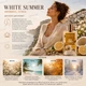 Жіноча парфумована вода White Summer Yodeyma (TOM FORD - SOLEIL BLANC з нотами бергамоту, кокоса та кардамону) 50 мл - изображение 6