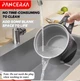 Электрическая мини-мультиварка (электрокастрюля) PANCERKA 1,6 л, 550 Вт, HD цифровой дисплей, сенсорное управление, 8 режимов, пароварка, 220–240 В, черный - изображение 2