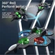 Радиоуправляемый самолет-дрон из EVA с LED-подсветкой, трюками 360°, 2 режима скорости, с пультом, USB-зарядка - изображение 6