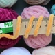 Плюшевая пряжа Mini 15г, Коричневый №791 - мягкая пряжа для игрушек, амигуруми и декора, мини моточки 15г/18м, микрополиэстер - изображение 2