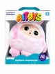Интерактивный AI зайчик AITOYS Розовый — умная плюшевая игрушка с анимированными глазами, музыкой и голосовым взаимодействием, USB Type-C - изображение 3