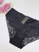 Кружевные слипы с портупеей сзади 2Р0053, 3XL (ОБ 114-123), Черный - изображение 2