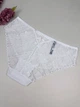 Кружевные слипы с портупеей сзади 2Р0053, XXL (ОБ 100-113), Белый - изображение 3