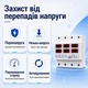 Реле захисту напруги трифазне TOMZN TOVPD3-63VA 63А AC230V із захистом від перевантаження - зображення 3
