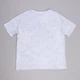 Модная женская футболка градиентная белая (N1569) one size - изображение 5