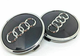 Колпачки на диски Audi 4B0601170A 69 мм 58 mm черные заглушки ауди - изображение 3