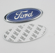 Эмблема Ford на двухстороннем скотче - 115 мм Ширина 45 мм толщина 7 мм - изображение 2