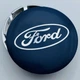 Колпачки на диски Ford 56 мм 52 мм синие Форд заглушки - изображение 2