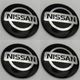 Наклейки для колпачков с логотипом Nissan Ниссан 60 мм - изображение 1