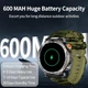 Смарт годинник чоловічий Tactical Military Bluetooth дзвінки компас LED ліхтарик 110+ спорт режимів Android iPhone водонепроникні - зображення 6