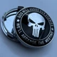 Колпачок с логотипом PUNISHER каратель череп 59 мм 55 мм skull black - изображение 1