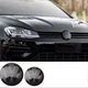 Эмблемы VW комплект 2 шт перед-зад GOLF 7 гольф капот багажник 2014-2017 черные 5g0853601 5go8563H - изображение 2