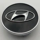 Колпачки Hyundai Elantra Santa Fe Sonata Tuscon 529603K250 60 мм 55 мм черные заглушки в диски хюндай - изображение 2