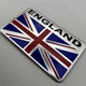 Наклейка на авто светоотражающая флаг Англии Британия 80 мм 50 мм England - изображение 4