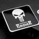 Наклейка на авто Punisher картель череп табличка пунішер - зображення 3