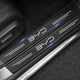 Захисна плівка накладка на пороги для BYD Чорний Карбон наклейки світловідбивні написи - зображення 3