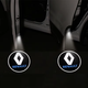 Штатная Led подсветка дверей Рено Renault Megane Koleos Laguna Espcase Latitude Talisman 2 штуки стеклянная линза проекция - изображение 7